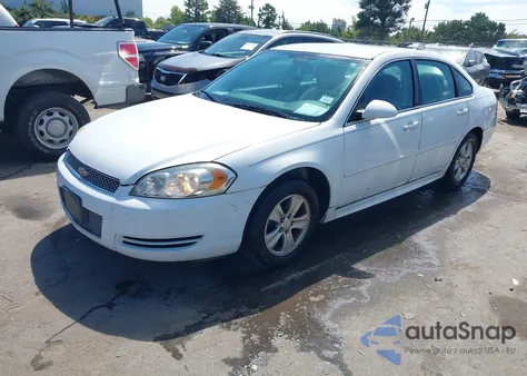 2012 Chevrolet Impala Ls from USA, damaged, VIN 2G1WA5E32C1115255